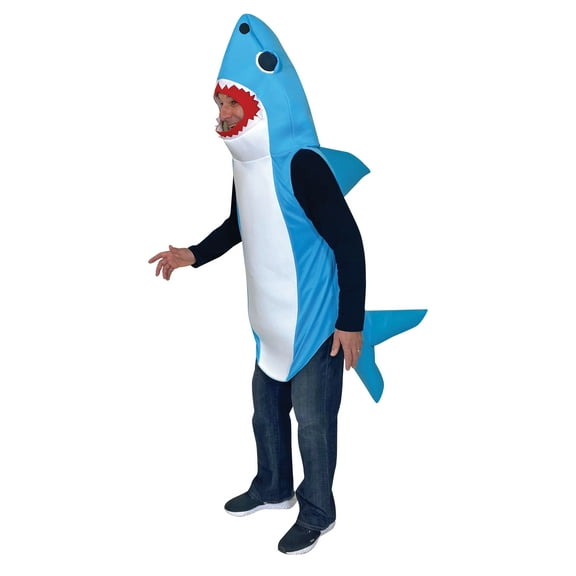 Rasta Imposta Ultimate Blue Shark Halloween Play Costume, Adult Size Large-Extra Large