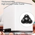 thumbnail image 6 of Set of 4 Stick On Furniture Movers with Steel Bearing Casters easy installs Stickable Rollers set No Damage to Furniture, 6 of 9