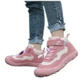 thumbnail image 5 of Otqutp Little Boys Nonslip&nbsp;Sneakers Shoes Sports Shoes Trainers Boys Hiking Shoes Trainers Boys Shoes Girls Outdoor Non Slip Lightweight Children's Shoes Hiking Boots(Pink,9.5-10 Years), 5 of 5