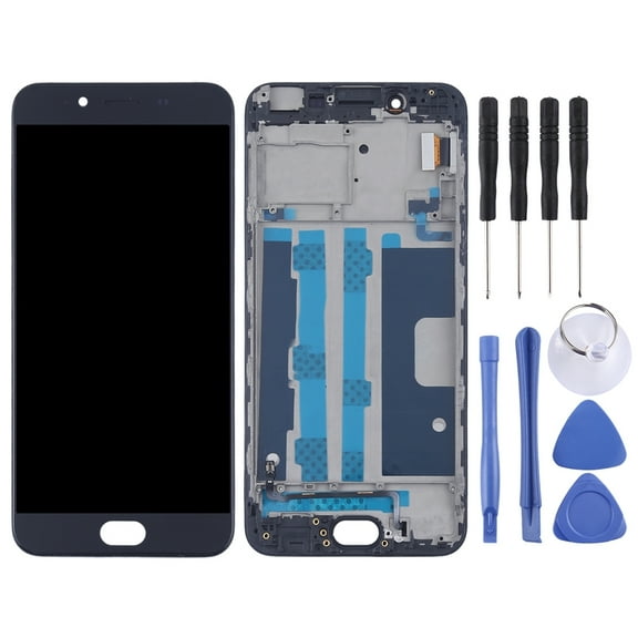 Cellphone Spare Parts  For OPPO R9s LCD Screen    Touch Panel with Frame