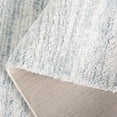 thumbnail image 6 of SAFAVIEH Tahoe Trudi Distressed Shag Area Rug, Blue/Ivory, 6'7" x 6'7" Square, 6 of 8