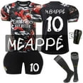 thumbnail image 1 of Boys Girls Kids MBAPPE 10# RONALDO 7# KROOS 8# Soccer Football Jersey, 1 of 2