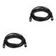 thumbnail image 2 of Sidaley Cable de extensión para cámara de coche DVR, 4 pines, marcha atrás, para cámara de visión trasera de autobús y camión, grabadoras de negro 2piezas, 2 of 5