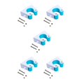thumbnail image 3 of Wosthever El más nuevo soporte para bicicleta, soporte para ciclismo, montaje en pared para neumáticos, soporte de pared para bicicleta, soporte de Azul coche de carretera 5piezas Wosthever CBP176245, 3 of 6
