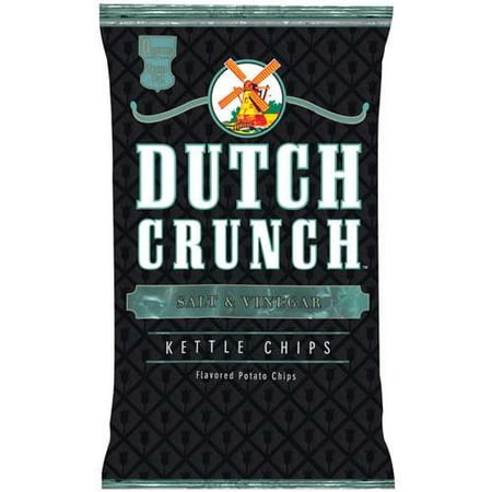 Old Dutch Dutch Crunch Salt & Vinegar Kettle Chips, 9 oz