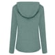 thumbnail image 4 of Sudadera con capucha para mujer Sudadera con capucha y cuello en V Suéter con tirantes de manga larga, S, verde gris Scienceny  AP000968-02, 4 of 7