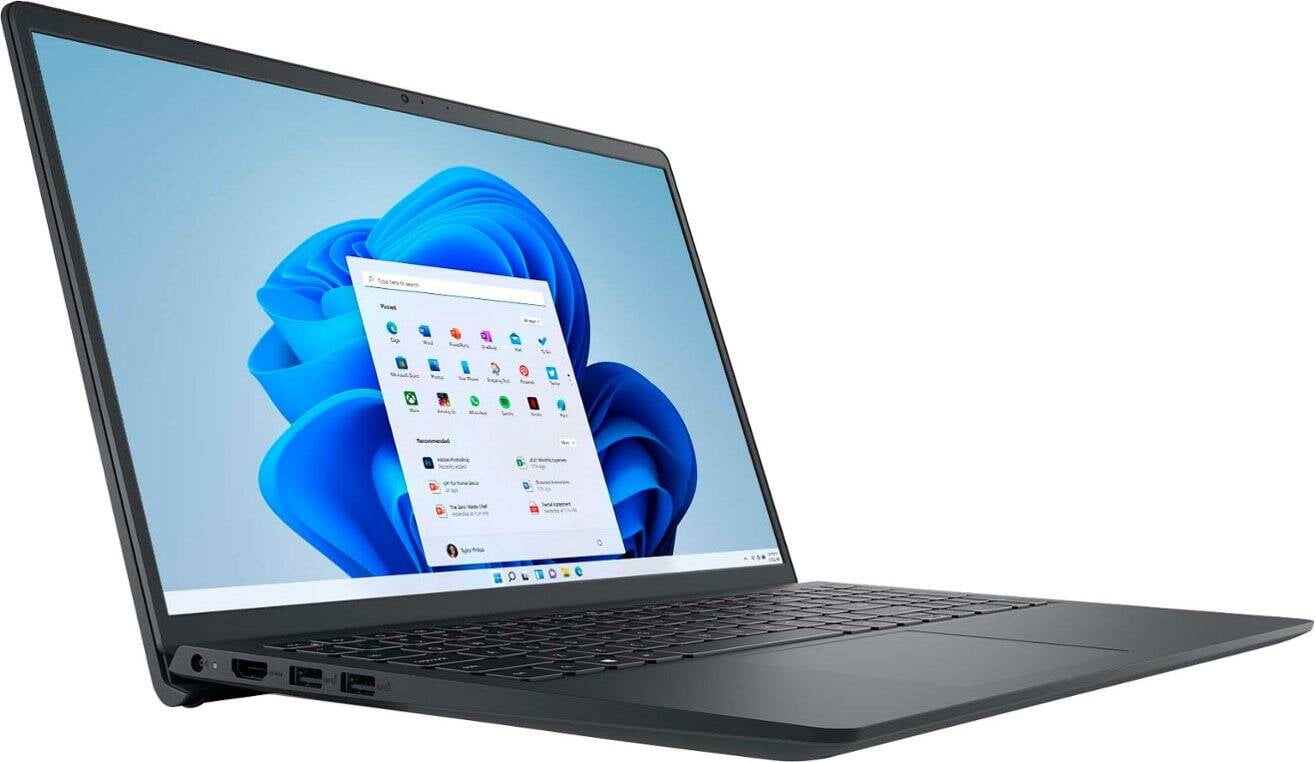 Dell Inspiron Laptop, 15.6" FHD IPS Touchscreen, Intel Core i5-1135G7, 16GB RAM, 512GB SSD, Wi-Fi, Bluetooth, Windows 11 Home, Carbon Black