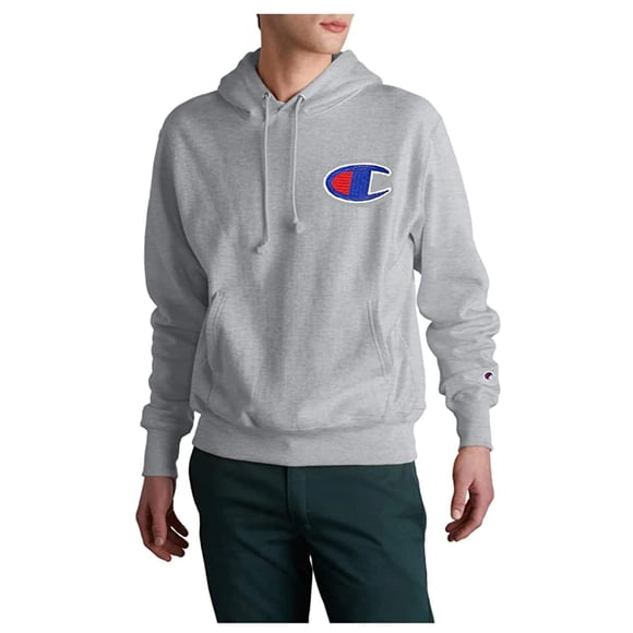 Buzo Champion Reverse Weave Hombre Negro Talle S