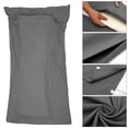 thumbnail image 4 of 45.2882.68 Pouces Sac de Couchage Sac de Voyage Sac de Couchage pour la Randonnée Camping Sac de Couchage Doublures Sac de Couchage Drap pour Voyage Randonnée Camping, 4 of 8