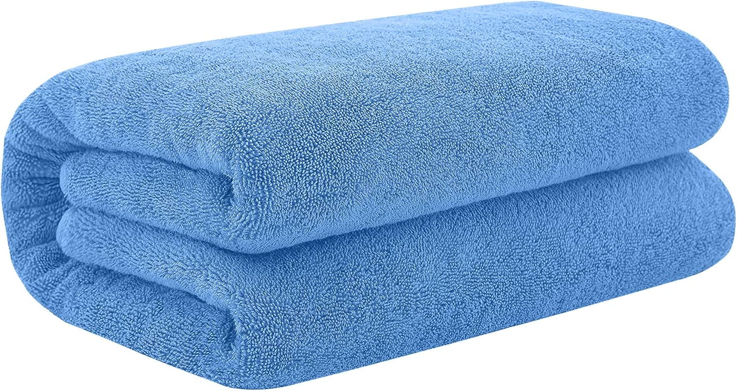 Dan River 100 Cotton Bath Sheet Jumbo SizeSoft Bath Sheets Oversized