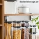 thumbnail image 4 of Wosthever Cocina Contenedor almacenamiento de alimentos Cereal Caja seca Despensa Plástico Type3 NO3, 4 of 6