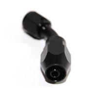 10 Pieces Of BLACK -4AN AN4 45 Degree Swivel Oil/Fuel/Gas Line Hose End Fitting Adapter BLACK -4AN AN4 45 Degree Swivel Oil/Fuel/Gas Line Hose End Fitting Adapter