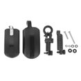 thumbnail image 2 of Black Mountain Bike Mudguard, Wear-Resistant Engineering Plastics Bicycle Mud Guard, For Cyclist Folding Bike General Type Replacement Parts Cycling Accessory A Type,B Type, 2 of 8