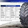 thumbnail image 3 of Set of 4 ATV/UTV Tires 26x9-12 26x9x12 Front 26x11-12 26x11x12 Rear 10275/276, 3 of 8