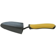 Expert Gardener Steel Trowel, 12.6 in Length, Black & Yellow