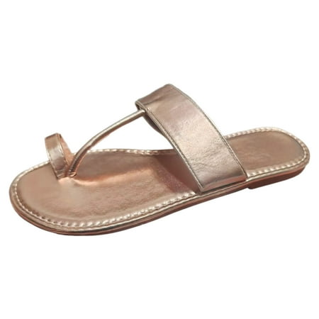 

eczipvz Womens Shoes Mules for Women Sandals Casual Summer Clog with Arch Support Cushion Footbed Slip On Comfy Wedge Shoes Gold