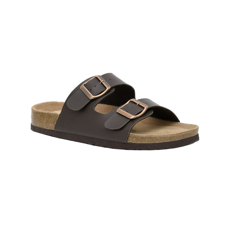 Sandals cork clearance footbed