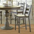 thumbnail image 1 of Progressive Colonnades 24" Counter Stool in Putty and Oak (Set of 2), 1 of 1