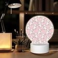 thumbnail image 6 of Daiia Cute Rabbit Pattern Acrylic Night Light, LED Touch Light, Bedroom Night Light, Soft Glowing Lamp Perfect Gift for Mother's Day, Birthday, or Christmas, 6 of 9