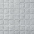 thumbnail image 6 of Mainstays Solid Textured Box Crinkle Quilted Pillow Sham, Silver, Standard/Queen, Soft Wash, 2 Pack, All Ages, 6 of 6