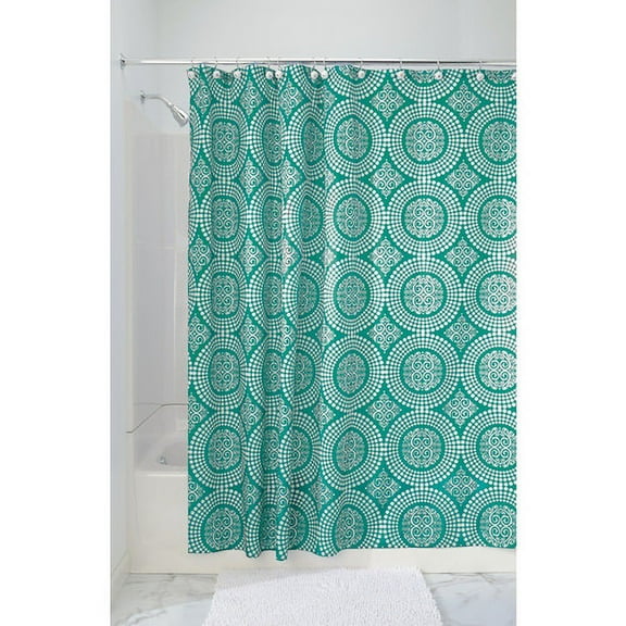 iDesign Medallion Single Shower Curtain