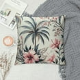 thumbnail image 2 of Leisuo Coconut Tree Hibiscus Body Pillow Cover Pillow Covers Pillowcase for Bedroom Sofa Couch Women Men, 2 of 5