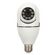thumbnail image 1 of Cámara de seguridad con toma de luz 1080P inalámbrica 2,4 GHz WiFi Cámara de seguridad para el hogar Cámara de alarma con detección de movimiento 110-240 V, 1 of 12