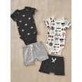 thumbnail image 2 of Moder Moments by Gerber Baby Boy Shorts, Newborn - 12 Months, 2 of 6