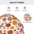 thumbnail image 5 of Logiee Fall 70s Groovy Hippie Print Unisex Knit Beanie for Men Women Winter Hat,Beanies Skull Caps, 5 of 7