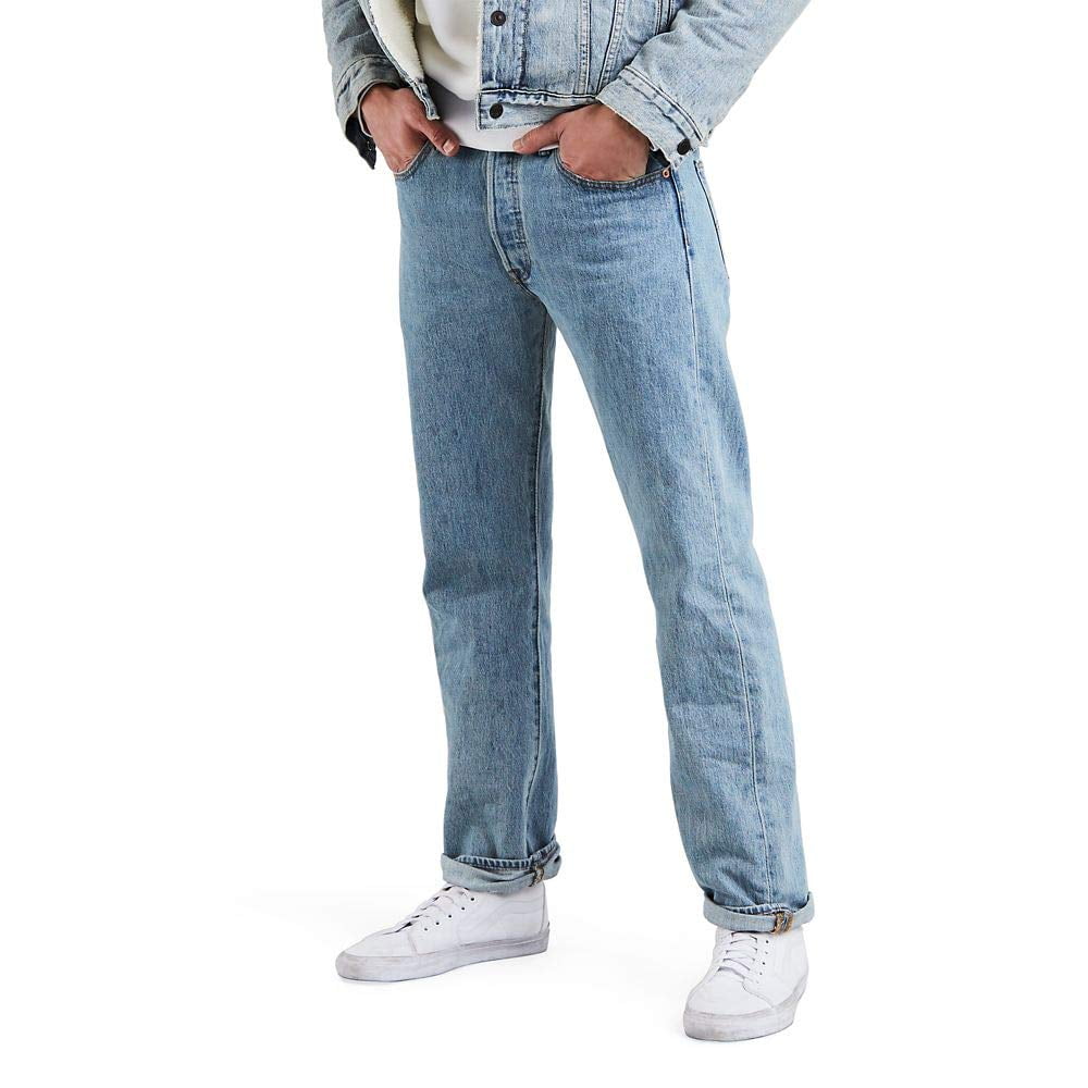 levi's 501 original fit light stonewash