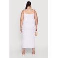 thumbnail image 3 of Women's Plus Size Textured Knit V-Neck Cami Dress, 3 of 3