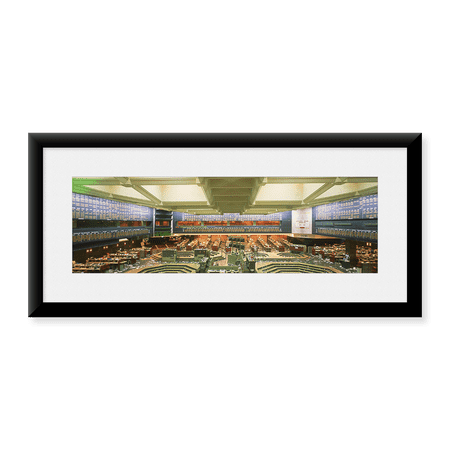 Framed Art Print, Board of Trade Chicago IL USA by Panoramic Images, 25-7/8" x 9-7/8"