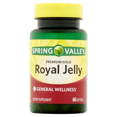 Spring Valley Premium Gold Royal Jelly Softgels, 500 Mg, 60 Ct