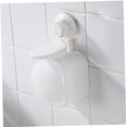 thumbnail image 4 of Dispensador de jabón con ventosa, dispensador de jabón tipo empuje, dispensador de jabón montado en la pared, caja de jabón manos libres adecuada para baño, hogar, blanco Adepaton WL-00980, 4 of 7