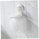thumbnail image 4 of Dispensador De Jabón Ventosa Dispensador De Jabón Tipo Empuje Dispensador De Jabón Montado En La Pared Caja De Jabón Manos Libres Adecuado para Baño Hogar Blanco, 4 of 7