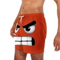 thumbnail image 5 of Pantalones Cortos de Cintura Elástica Divertidos Impresos Casuales de Baño con Bolsillos de Verano Seco Rápido, Pantalones Cortos Casuales de los Hombres, 5 of 5