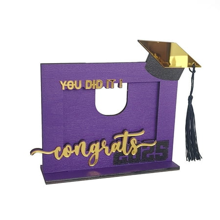 2025 Graduation Season Wooden Tabletop Holiday Decorative Ornament Graduation Season Gift 2025 Graduation Season Wooden Tabletop Holiday Decorative Ornament Graduation Season Gift