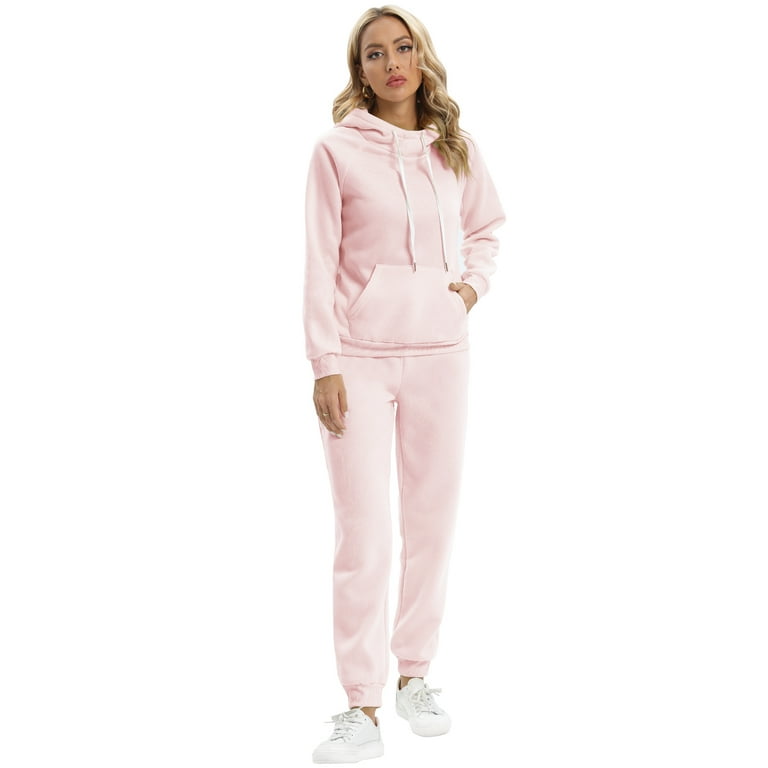 Hot pink hotsell sweat suits