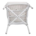 thumbnail image 3 of Kara Rattan Arm Chair - White, 3 of 9