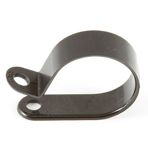 1" Black Nylon Cable Clamps - (pack of 50)