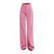 thumbnail image 3 of Gibobby Jeans dama talla extra Moda pierna ancha pantalones vaqueros de color sólido de verano de cintura alta recto arrastrando pantalones de diseño sueltos(PK1,CH), 3 of 4