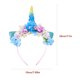 thumbnail image 4 of KAKOWELY Diadema de unicornio para fiesta de cumpleaños, accesorio para el cabello para niñas y niños, 4 of 5