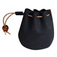thumbnail image 1 of Dosaele Small Purse Black Purse Coin Purse Simple Change Bag Shield Wallet Mens Coin Pouch Small Key Bag Man Work, 1 of 5