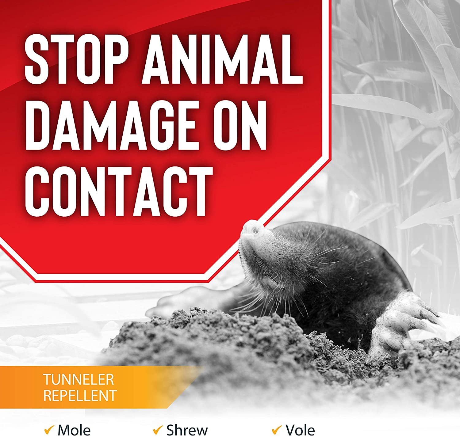 Mole & Vole  5 lbs Stopper Animal Repellent