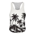 thumbnail image 3 of Gifts for Men! Titcea Tank Tops Men Palm Tree Printed Round Neck Sleeveless Thin Strap Leakage Back Shirts Hawaiian Beach Holiday T Shirts Summer Casual Tank Top, 3 of 4