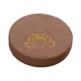 thumbnail image 2 of Round Yoga Meditation Cushion 16" Dia Zippered Cover Meditation Accessories Floor Pillow for Tea Decor Prayer Indoor Men Gifts Khaki 6cm, 2 of 10