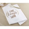 Live, Laugh, Love Whisk and Tea Towel