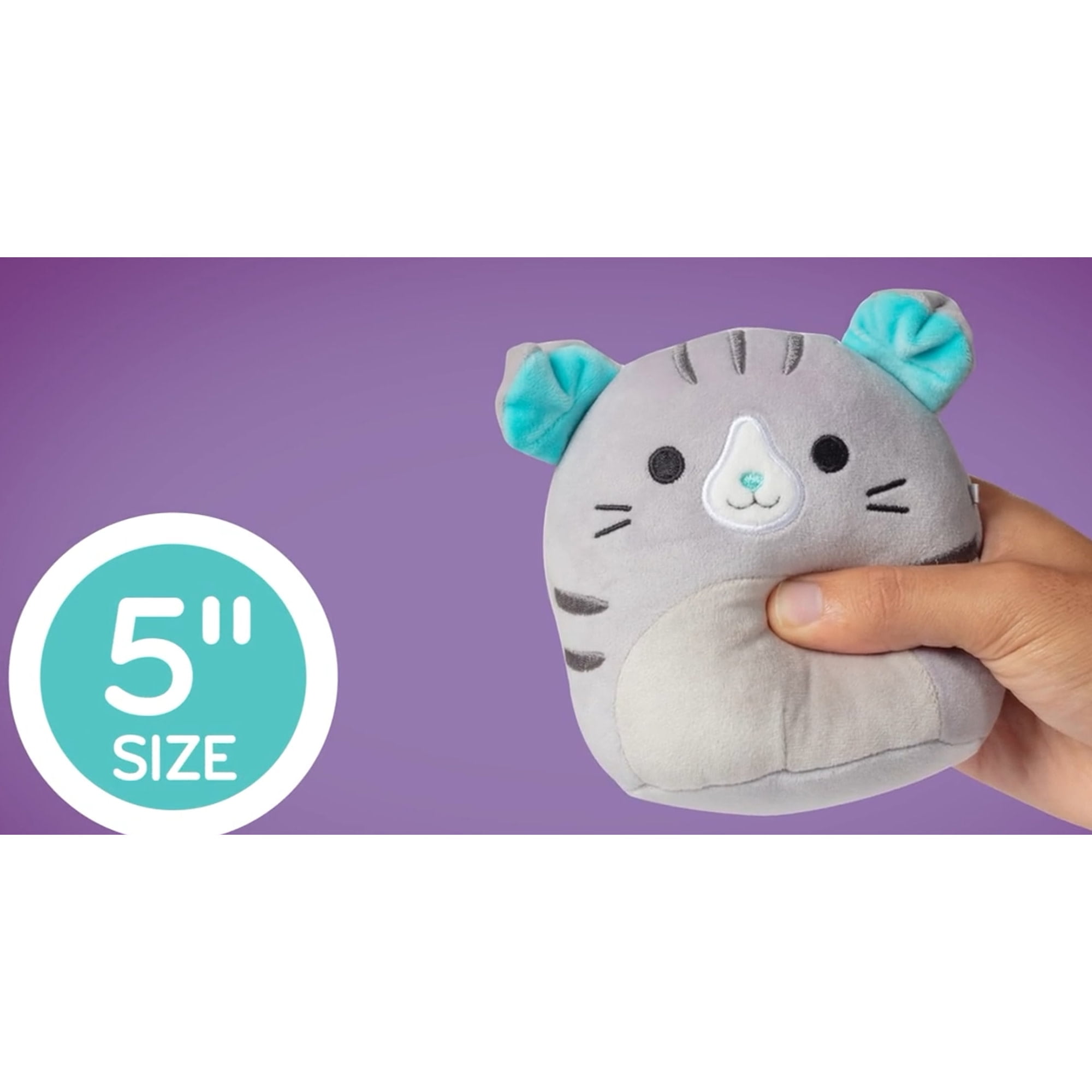 Squishmallows: Original 5" Plush Mystery Box - 5 Pack - Surprise Assorted Character Styles, Soft & Squishy, Stuffed Animals, Collectible Toy, Kids 3+