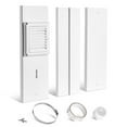 thumbnail image 1 of VEVOR Dryer Vent Window Kit Fits 4 Inch Hose Adjustable for Sliding Windows, 1 of 9
