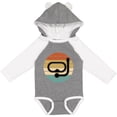 thumbnail image 3 of Inktastic Scuba Diver Retro Sunset Diving Boys or Girls Long Sleeve Baby Bodysuit, 3 of 5
